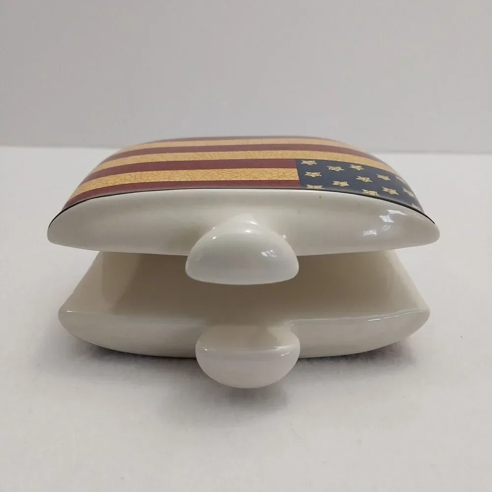 Jay Import Liberty Colonial American Flag Patriotic Napkin Holder #K009